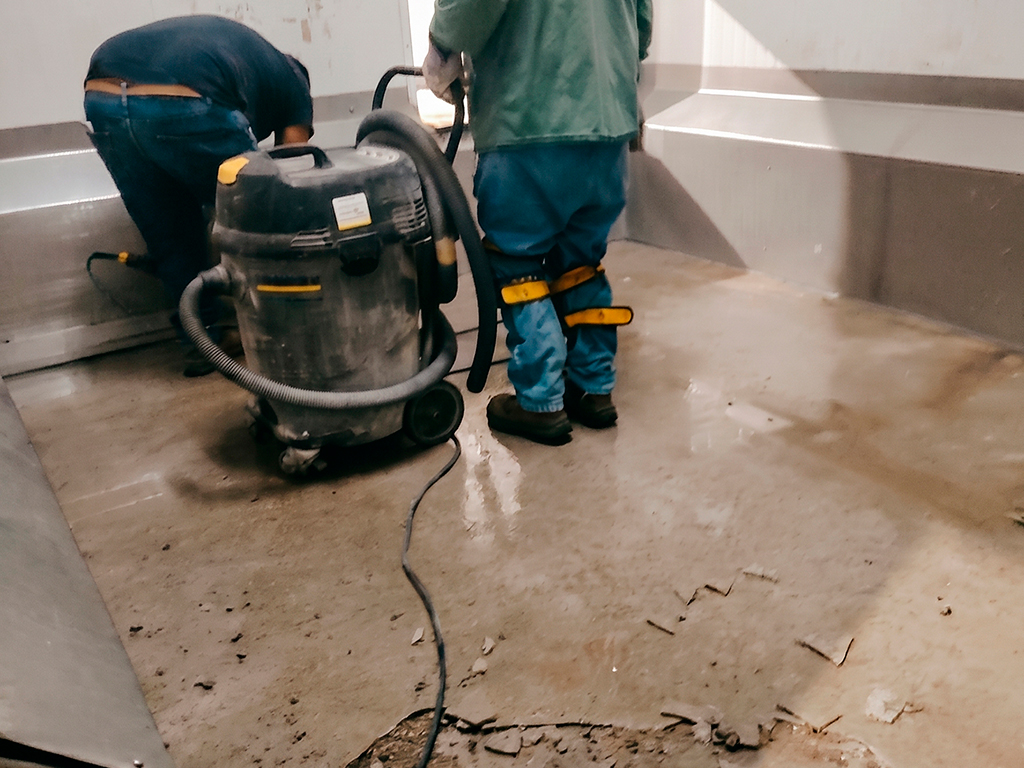 Restauración de pisos industriales