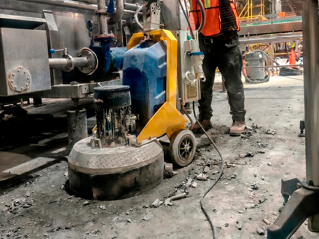 Restauración de pisos industriales